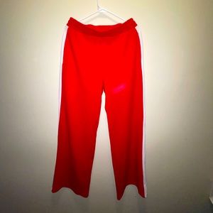 Kylie and Kendall Red comfy track pants